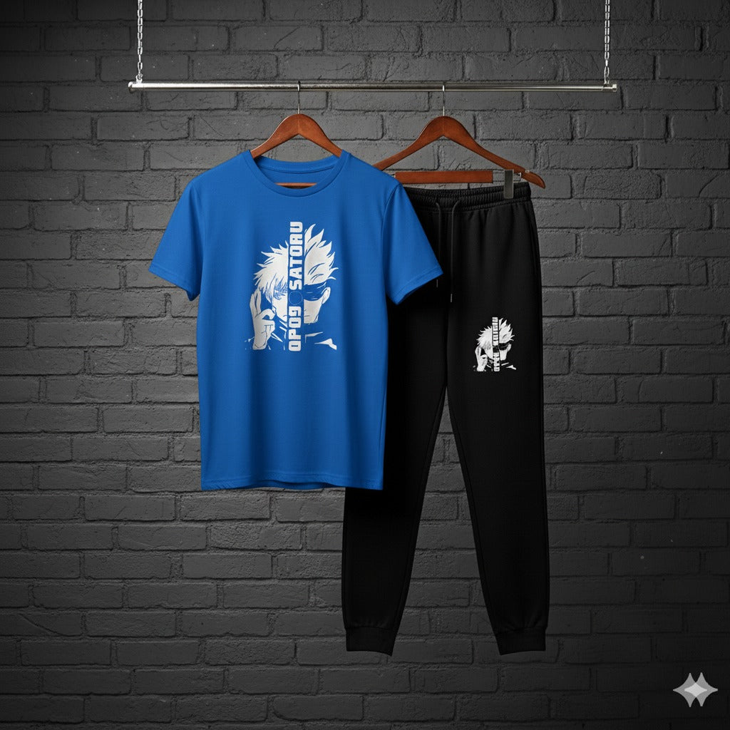 𝐇𝐢𝐠𝐡-𝐐𝐮𝐚𝐥𝐢𝐭𝐲 𝐁𝐥𝐚𝐜𝐤 𝐓𝐫𝐚𝐜𝐤 𝐒𝐮𝐢𝐭 – 𝐆𝐨𝐣𝐨 𝐒𝐚𝐭𝐨𝐫𝐮 𝐀𝐧𝐢𝐦𝐞 𝐒𝐭𝐫𝐞𝐞𝐭𝐰𝐞𝐚𝐫.