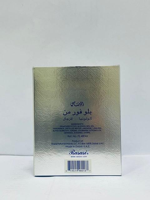 𝗥𝗮𝘀𝗮𝘀𝗶 𝗕𝗹𝘂𝗲 𝗙𝗼𝗿 𝗠𝗲𝗻 𝗘𝗮𝘂 𝗗𝗲 𝗧𝗼𝗶𝗹𝗲𝘁𝘁𝗲 100𝗺𝗹