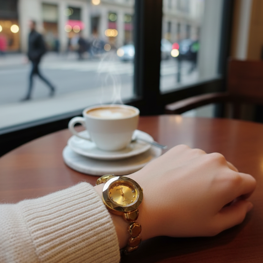 𝗟𝗮𝗱𝗶𝗲𝘀 𝗪𝗮𝘁𝗲𝗿𝗽𝗿𝗼𝗼𝗳 𝗖𝗵𝗮𝗶𝗻 𝗪𝗮𝘁𝗰𝗵 | 𝗚𝗼𝗹𝗱𝗲𝗻 𝗙𝗶𝗻𝗶𝘀𝗵 | 𝗘𝗹𝗲𝗴𝗮𝗻𝘁, 𝗗𝘂𝗿𝗮𝗯𝗹𝗲 & 𝗦𝘁𝘆𝗹𝗶𝘀𝗵 | 𝗪𝗶𝘁𝗵𝗼𝘂𝘁 𝗕𝗼𝘅