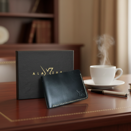 𝐌𝐞𝐧’𝐬 𝐑𝐮𝐠𝐠𝐞𝐝 𝐁𝐥𝐚𝐜𝐤 𝐋𝐞𝐚𝐭𝐡𝐞𝐫 𝐖𝐚𝐥𝐥𝐞𝐭 – 𝐃𝐮𝐫𝐚𝐛𝐥𝐞 & 𝐏𝐫𝐞𝐦𝐢𝐮𝐦 𝐐𝐮𝐚𝐥𝐢𝐭𝐲