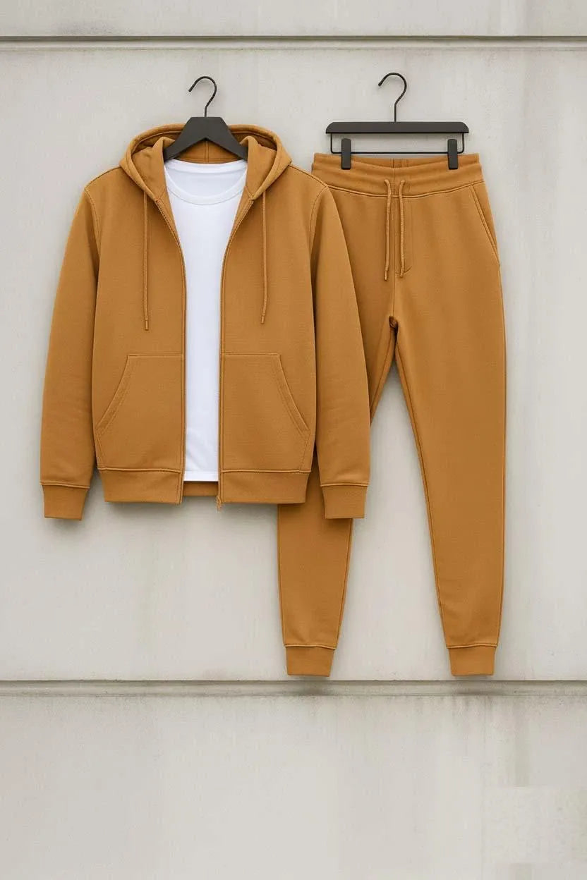 2 𝐏𝐜𝐬 𝐌𝐞𝐧’𝐬 𝐏𝐨𝐥𝐲𝐞𝐬𝐭𝐞𝐫 𝐅𝐥𝐞𝐞𝐜𝐞 𝐓𝐫𝐚𝐜𝐤 𝐒𝐮𝐢𝐭 – 𝐏𝐥𝐚𝐢𝐧 𝐙𝐢𝐩𝐩𝐞𝐫, 𝐏𝐫𝐞𝐦𝐢𝐮𝐦 𝐂𝐨𝐦𝐟𝐨𝐫𝐭