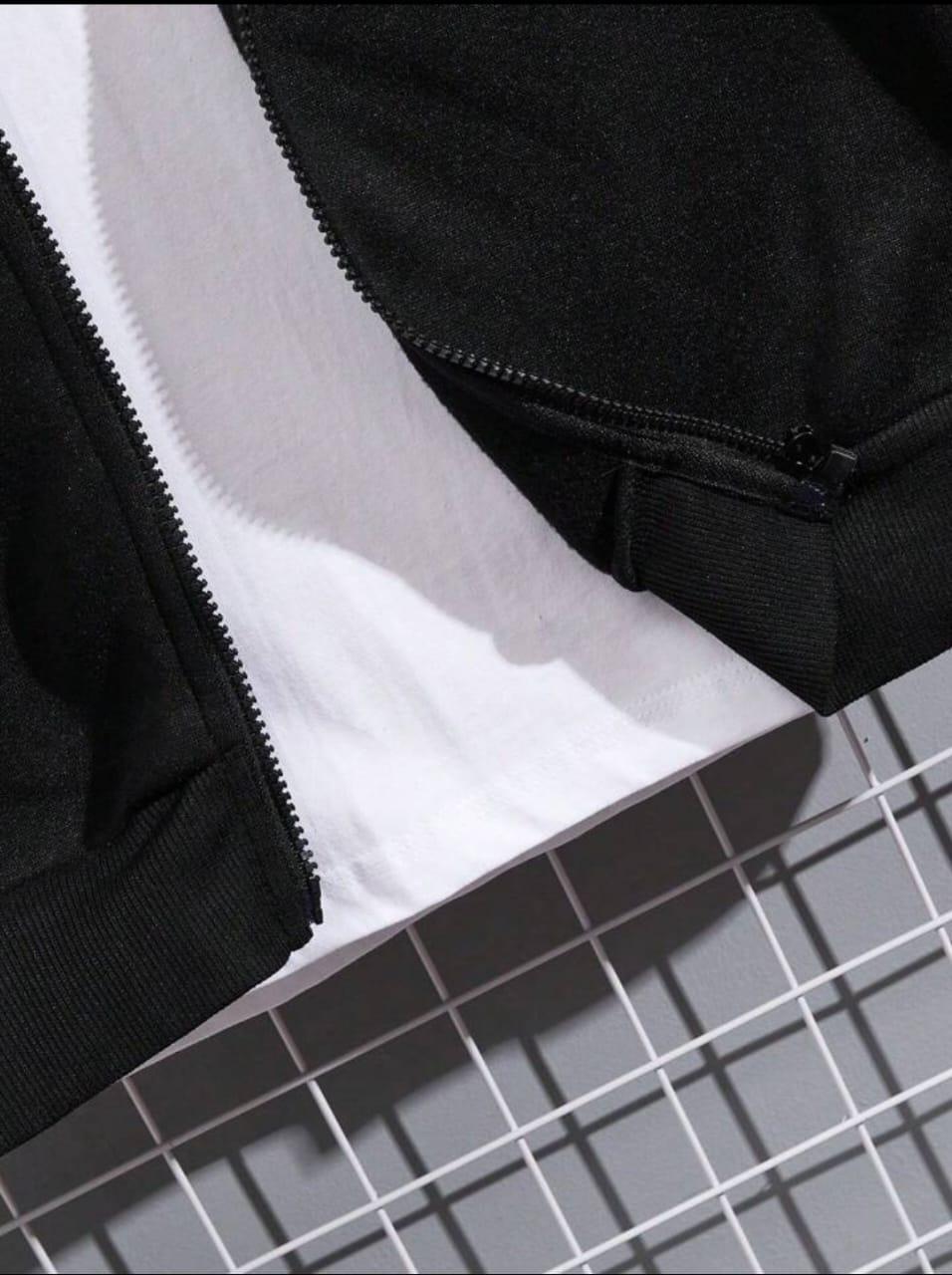 2 𝐏𝐜𝐬 𝐌𝐞𝐧’𝐬 𝐅𝐥𝐞𝐞𝐜𝐞 𝐓𝐫𝐚𝐜𝐤 𝐒𝐮𝐢𝐭 – 𝐏𝐥𝐚𝐢𝐧 𝐙𝐢𝐩𝐩𝐞𝐫, 𝐏𝐫𝐞𝐦𝐢𝐮𝐦 𝐐𝐮𝐚𝐥𝐢𝐭𝐲